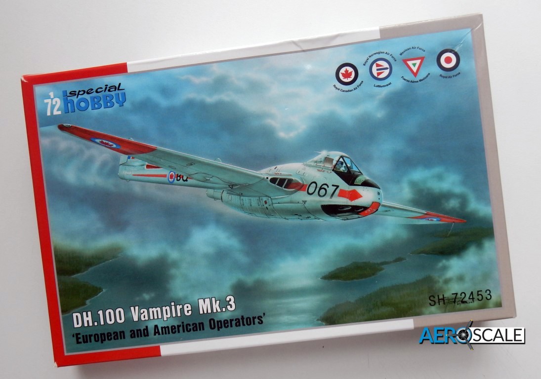 DH.100 Vampire Mk.3 European and American Operators