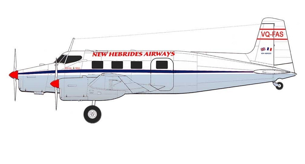 New Hebrides Airways DHA 3 Drover Released