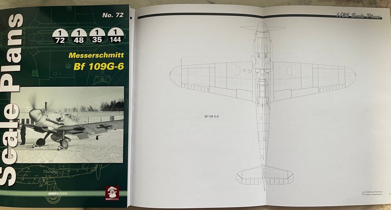 Bf 109 G-6 Scale Plans Released
