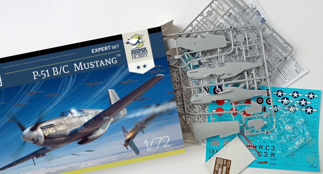 P-51 B/C & F-6C Box Contents