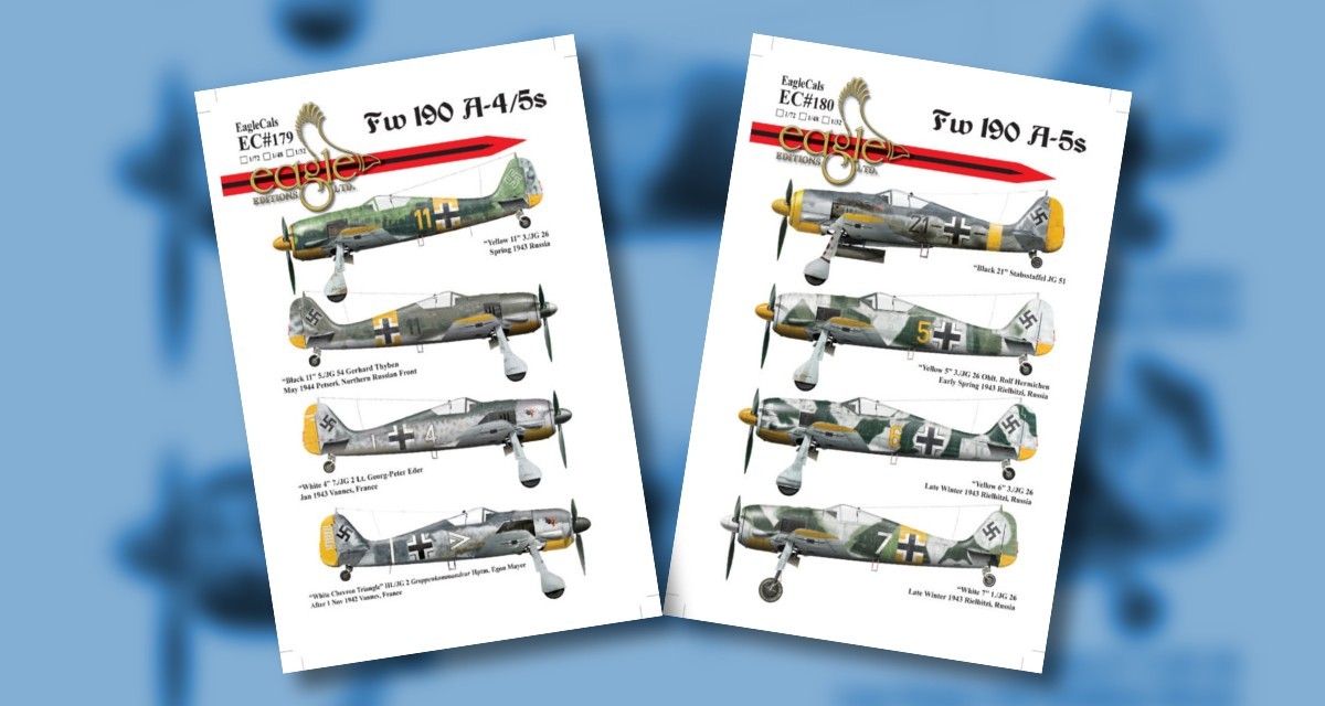 Fw 190A-4 and 'A-5 Decals