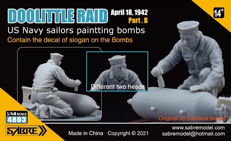 US Navy Sailor Painting Bombs