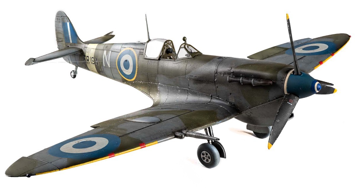 Spitfire Mk Vc ROYAL HELLENIC AIR FORCE ER 194 ΚΟΡΙΝΘΟΣ 336 sqn.