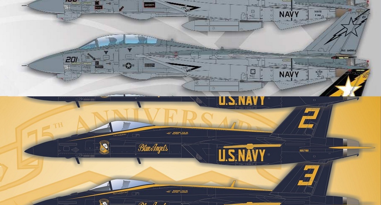 Decals: Blue Angel & Tomcats