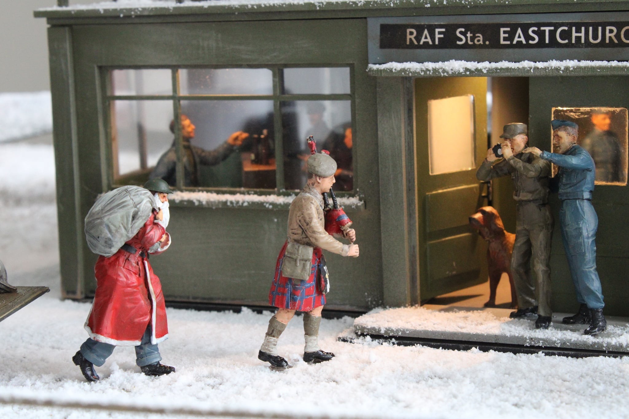 Winter, 1941, somewhere in Scotland. 'Inspirations' by Howard Quednau