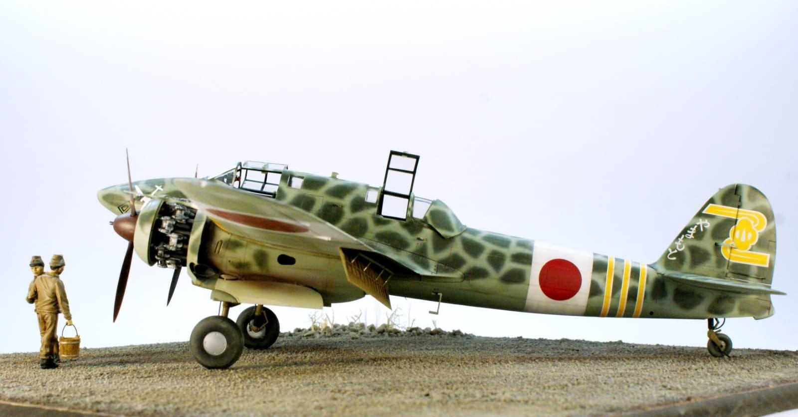 Kawasaki Ki-45 Kai Tei Toryu 'Inspirations' by Massimo Giugnoli