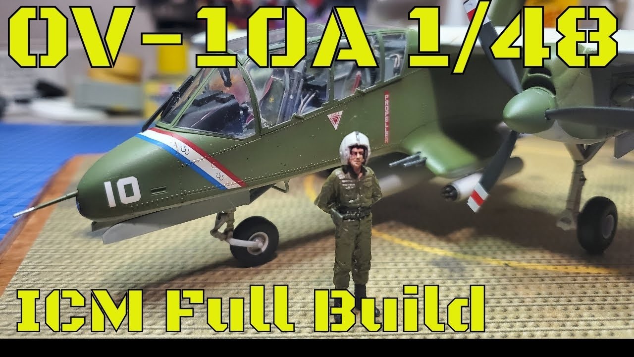 ICM 1/48 OV-10A Bronco (USMC) Complete build!