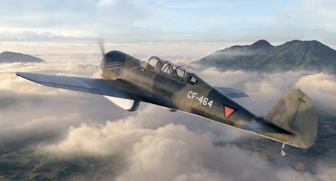 Curtiss-Wright CW-22 Sprue Shots