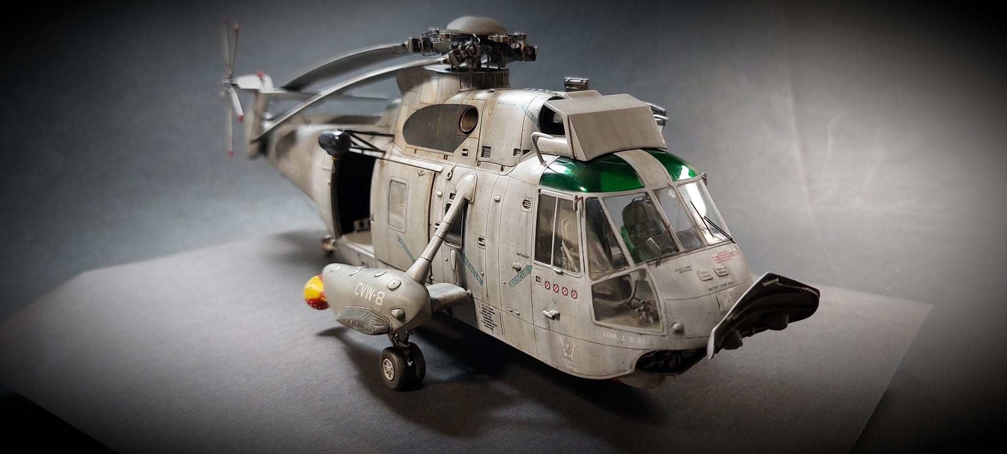 SH-3H Sea King Helicopter 'Inspirations' by Norbert Scholte