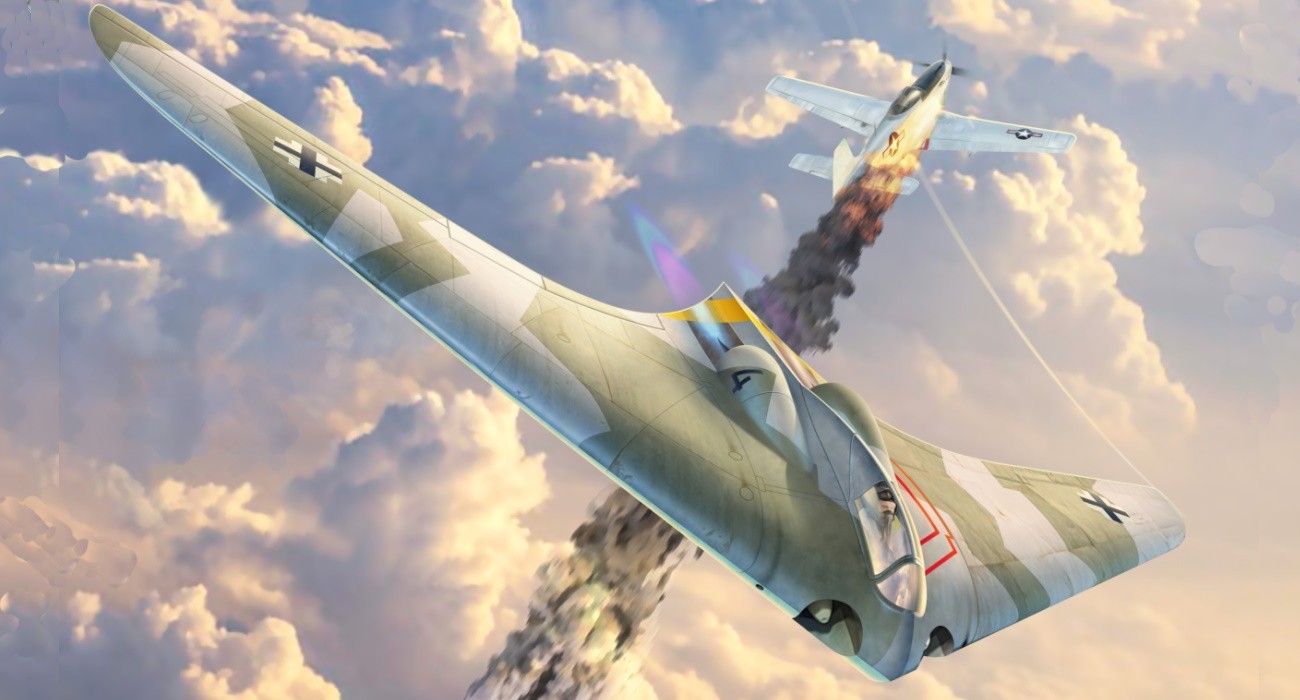 Horten H IX Sprue Shots