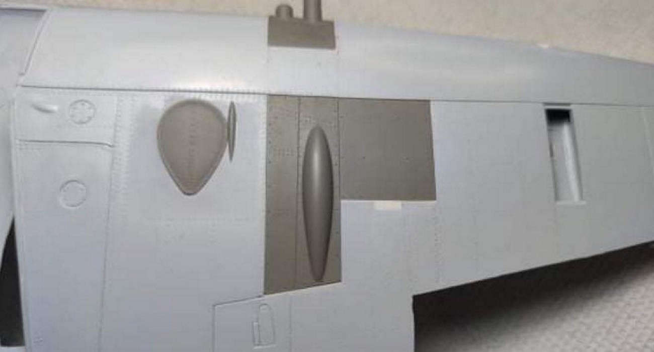 Spitfire IX Conversion E-Wing