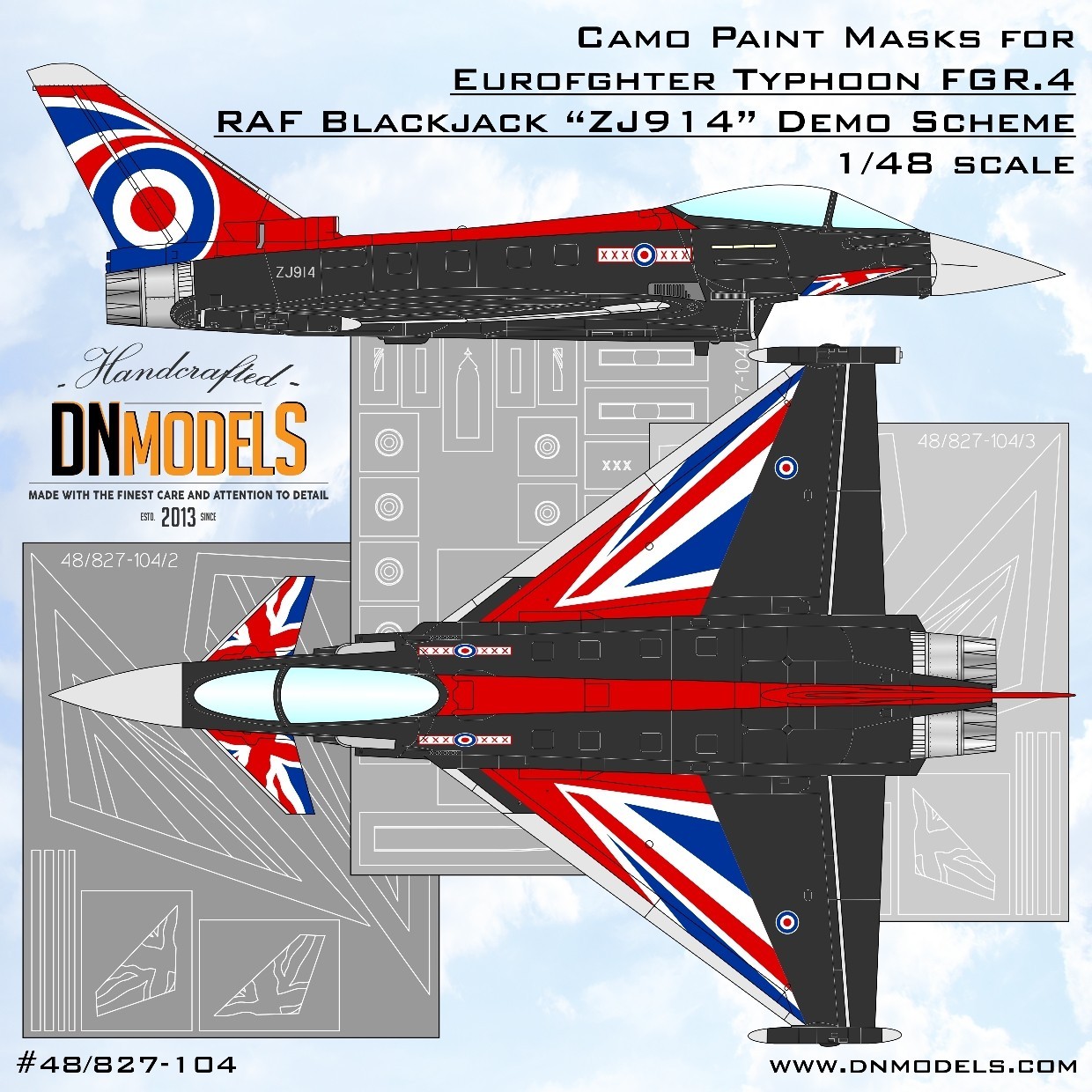 Blackjack Typhoon FGR.4 Paint Mask Set