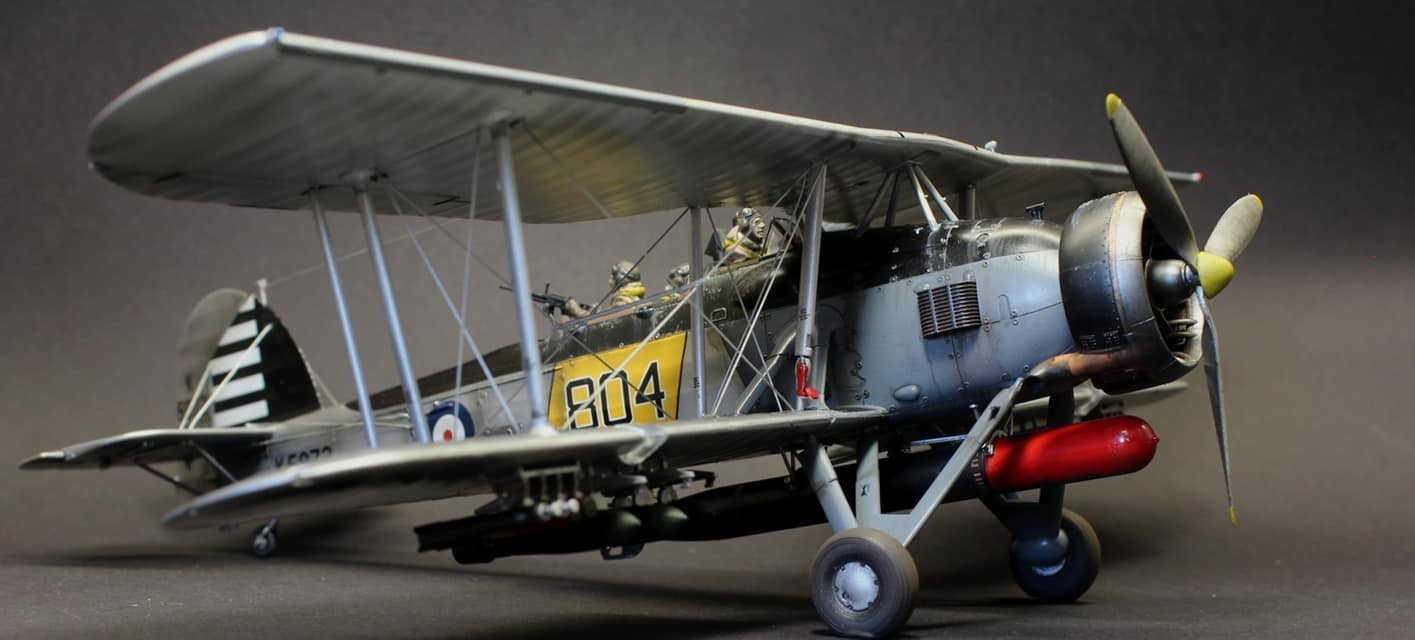 Fairey Swordfish Mk 1. 804 K5972 823 Squadron 'Inspirations' By Devin Bauermeister