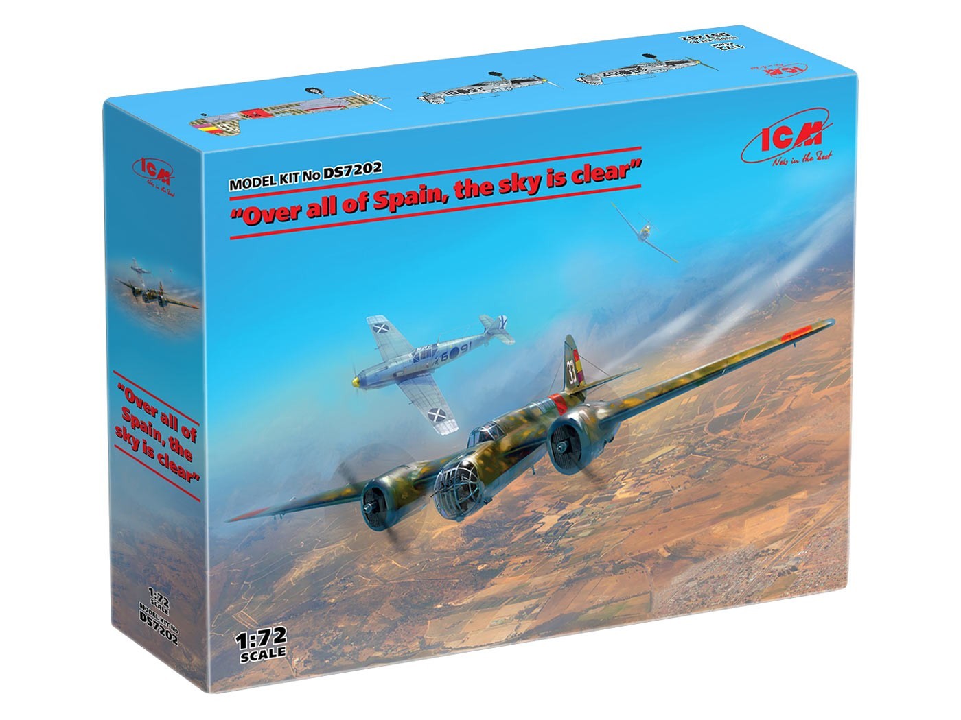 Tupolev SB 2M-100 & Bf 109E Over Spain