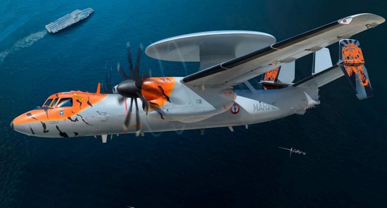 French Aeronavale Hawkeye Marking Options
