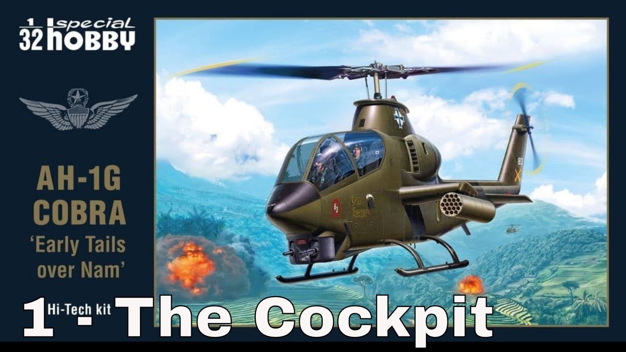 AH-1G Cobra Hi-Tech Build Parts I, II and III