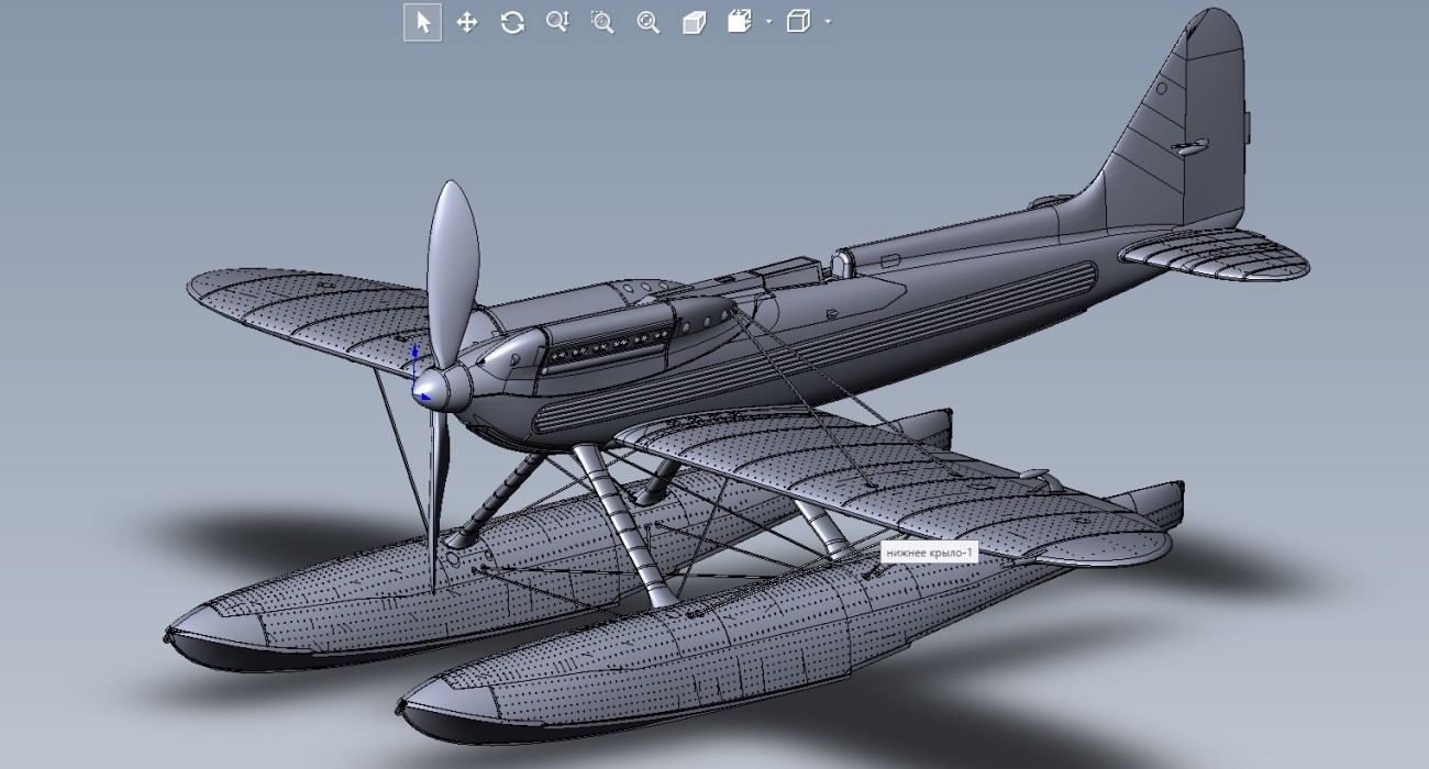 Supermarine S-6 Planned