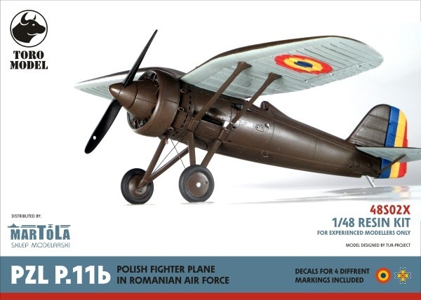 Romanian Air Force PZL P.11b