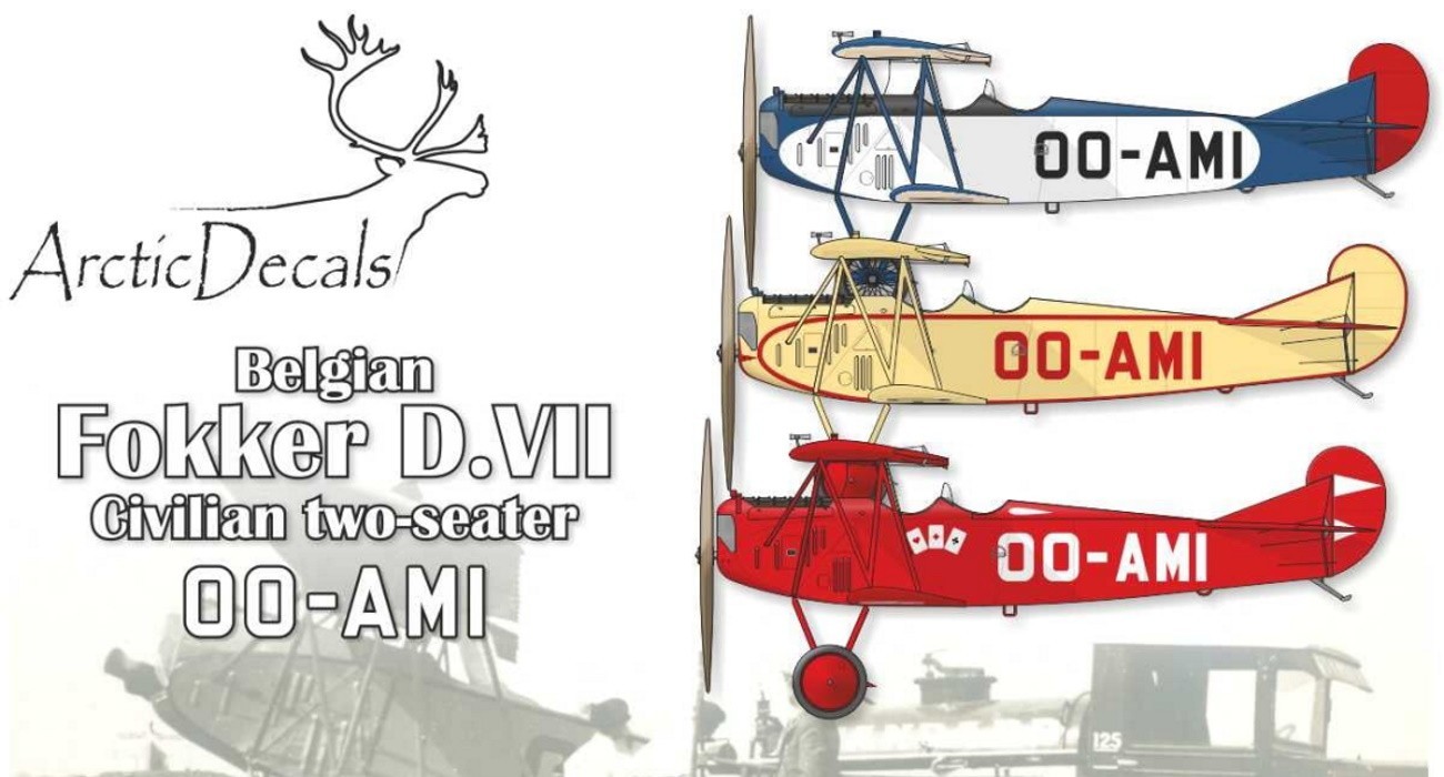 Decals: Civie Fokker D.VII
