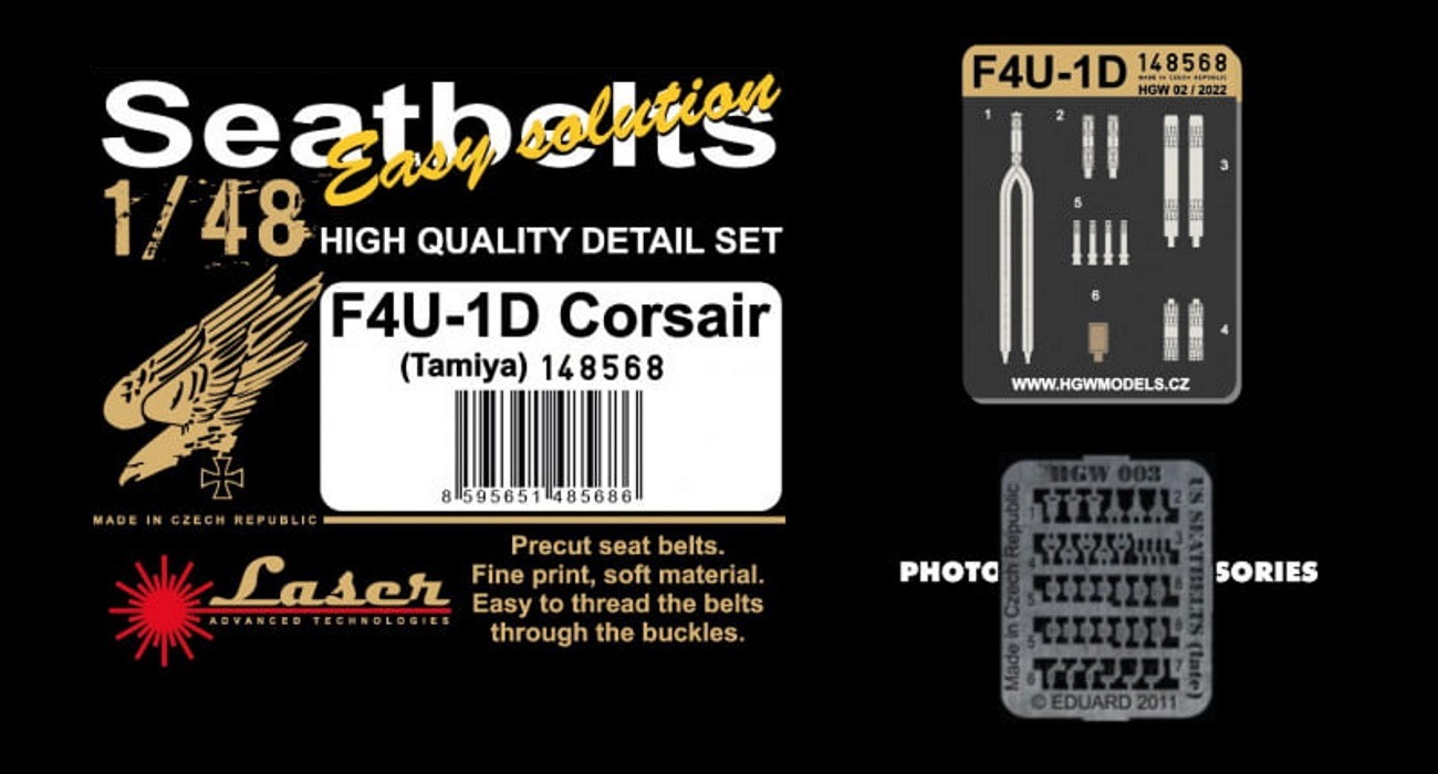 Corsair Seatbelts Released