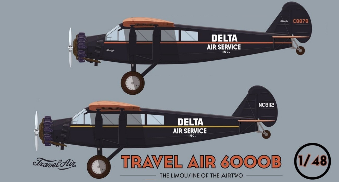 Delta Air Service Travel Air 6000 Planned