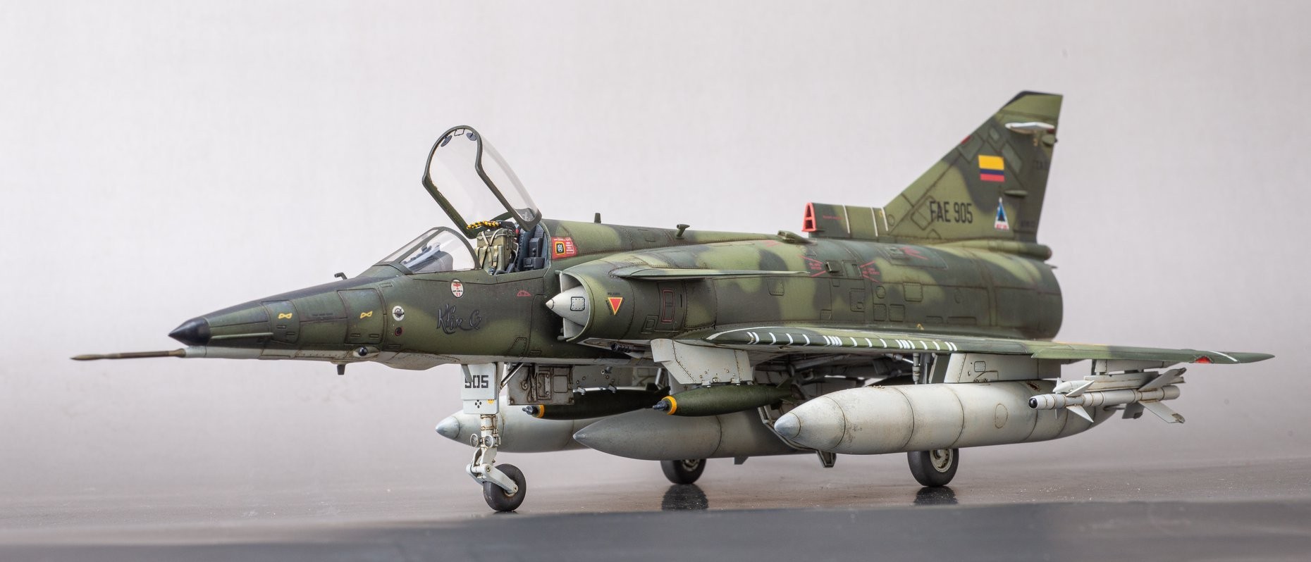 Ecuadorian Air Force Kfir C2 'Inspirations' by Iao Kit