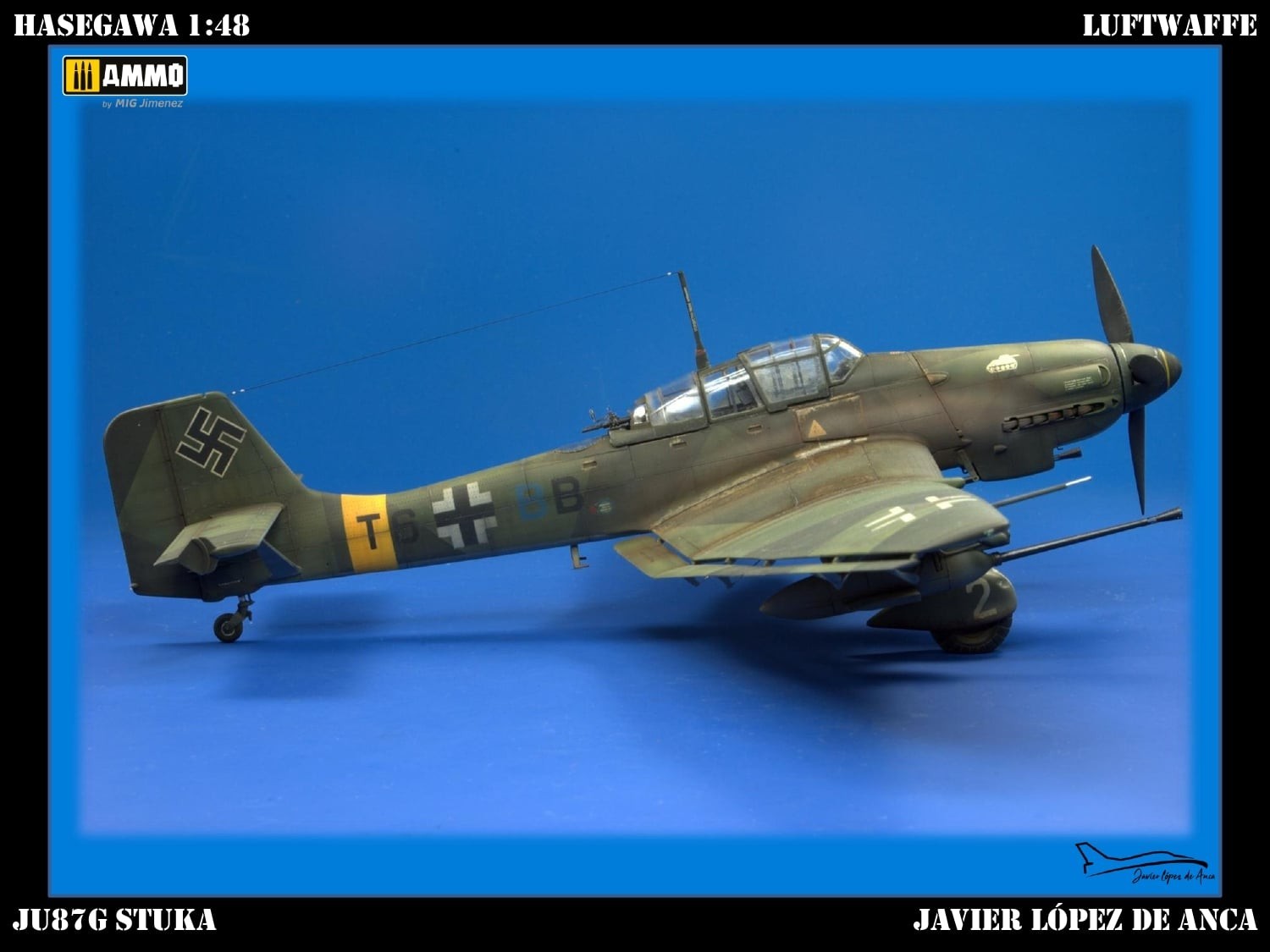 Ju87 G-2 Stuka Kanonenvogel Tank buster 'Inspirations' Javier Lopez de Anca