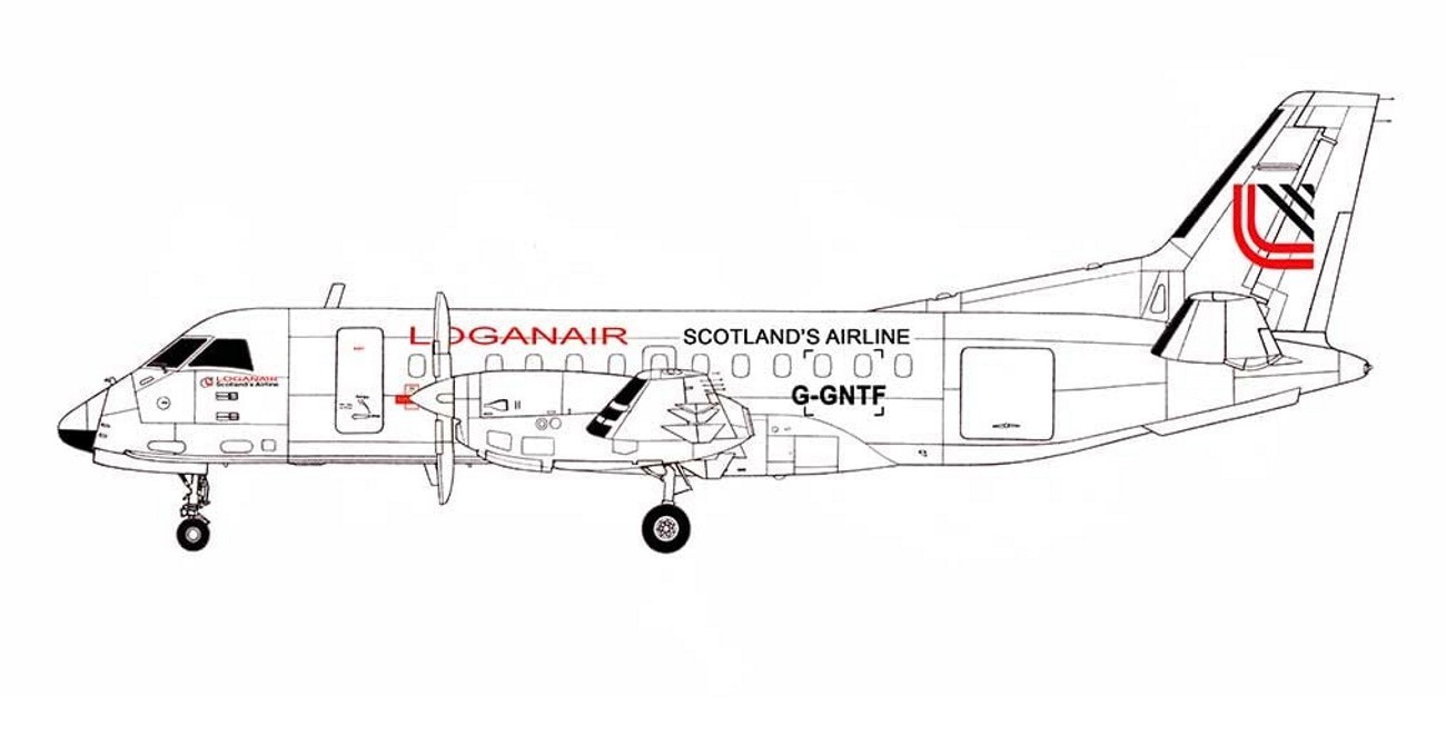 Loganair Cargo Saab 340 Released