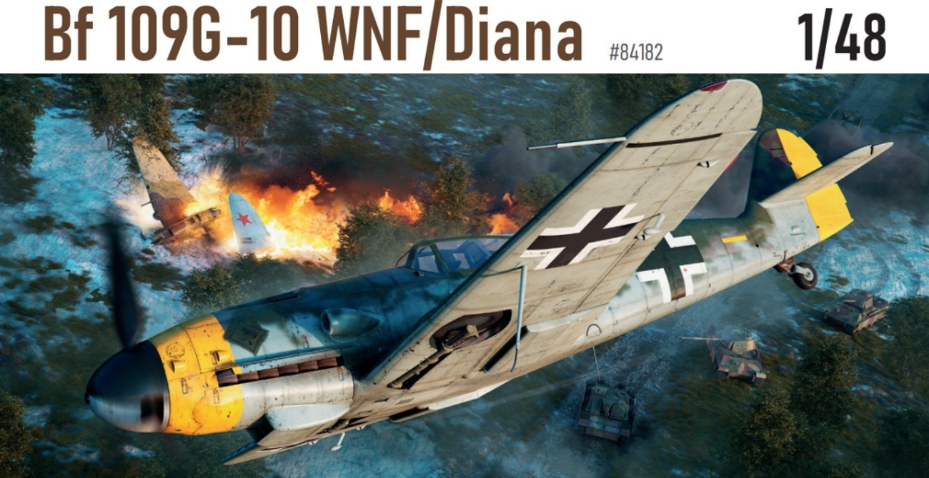 Bf 109G-10 WNF/Diana Weekend May Release