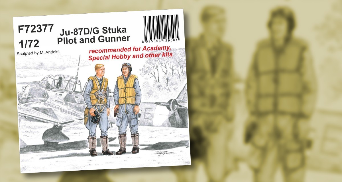 Ju 87D/G Crew Figures