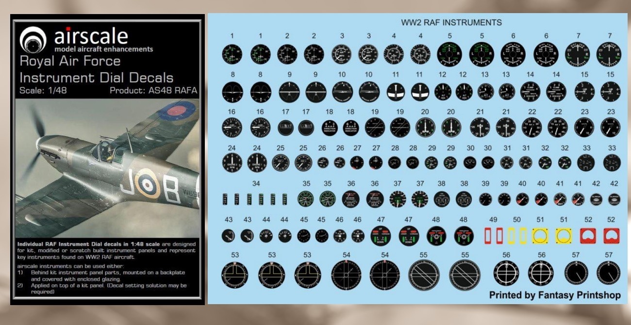 New & Updated RAF Instrument Faces