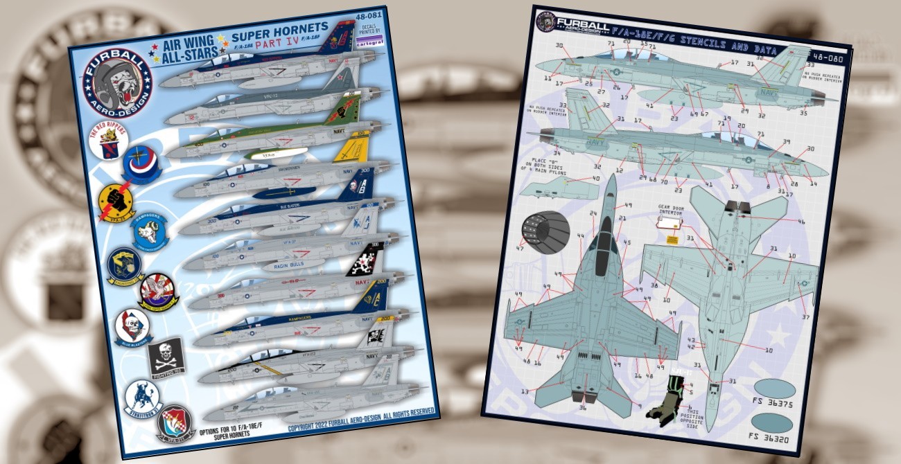 Decals: Super Hornets & Growlers