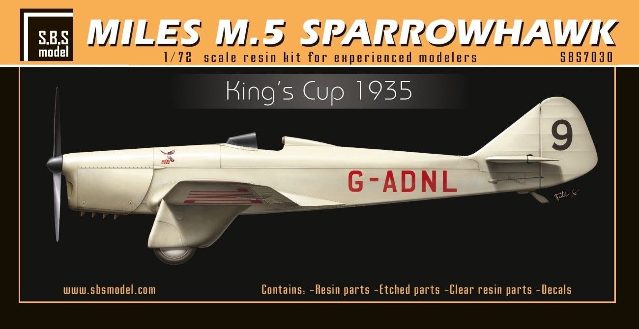 ‘Kings Cup’ Miles M.5 Sparrowhawk Available Now