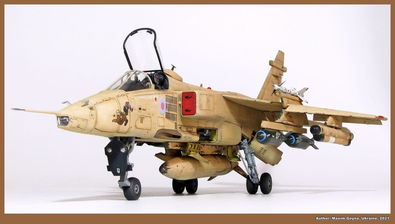 Jaguar Gr. 1 XZ 364/Q  Sadman 1991 Gulf War 'Inspirations' by Гойна Максим