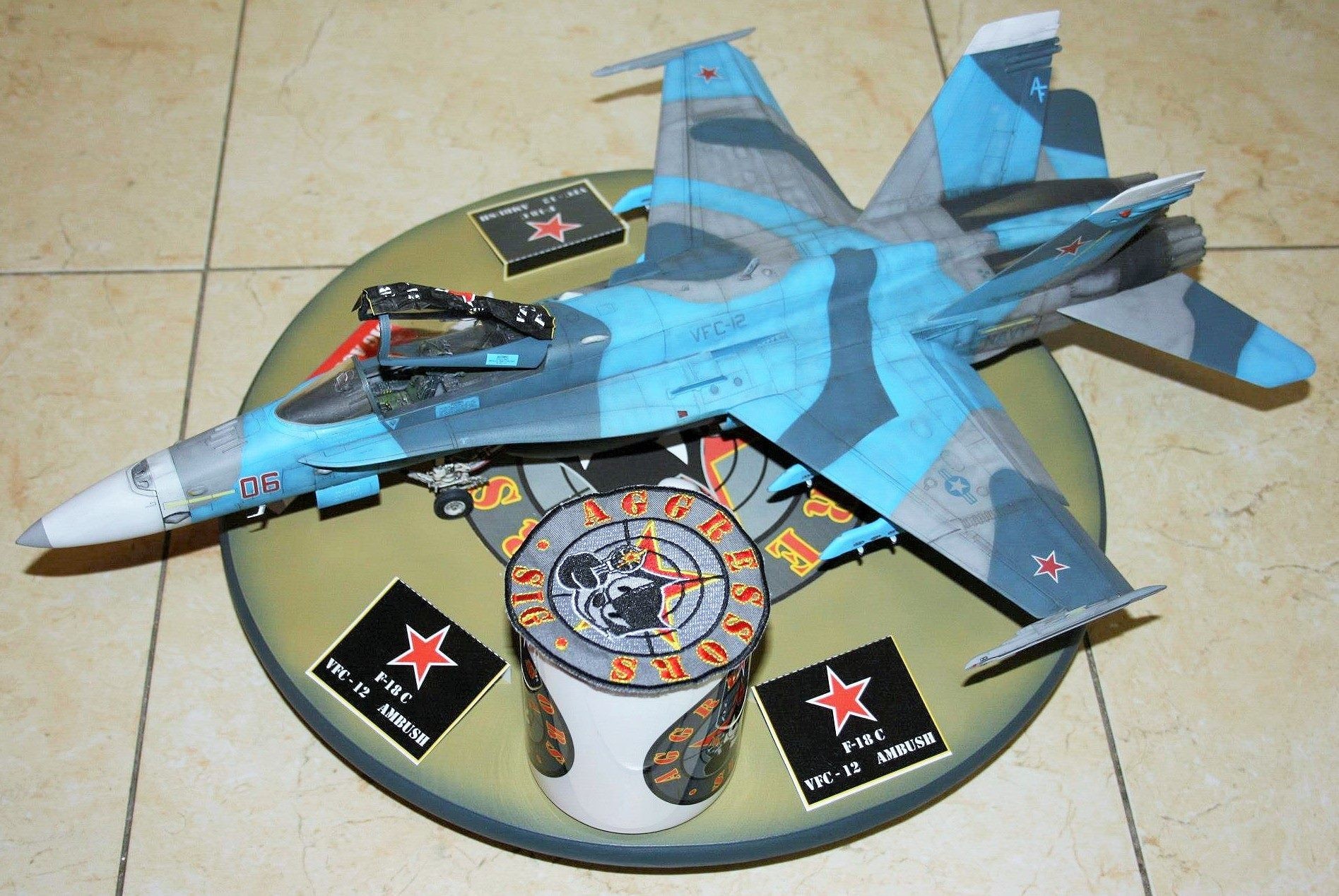 F/A-18C Hornet  VFC - 12  Ambush  'Inspirations' by Tomané Couto