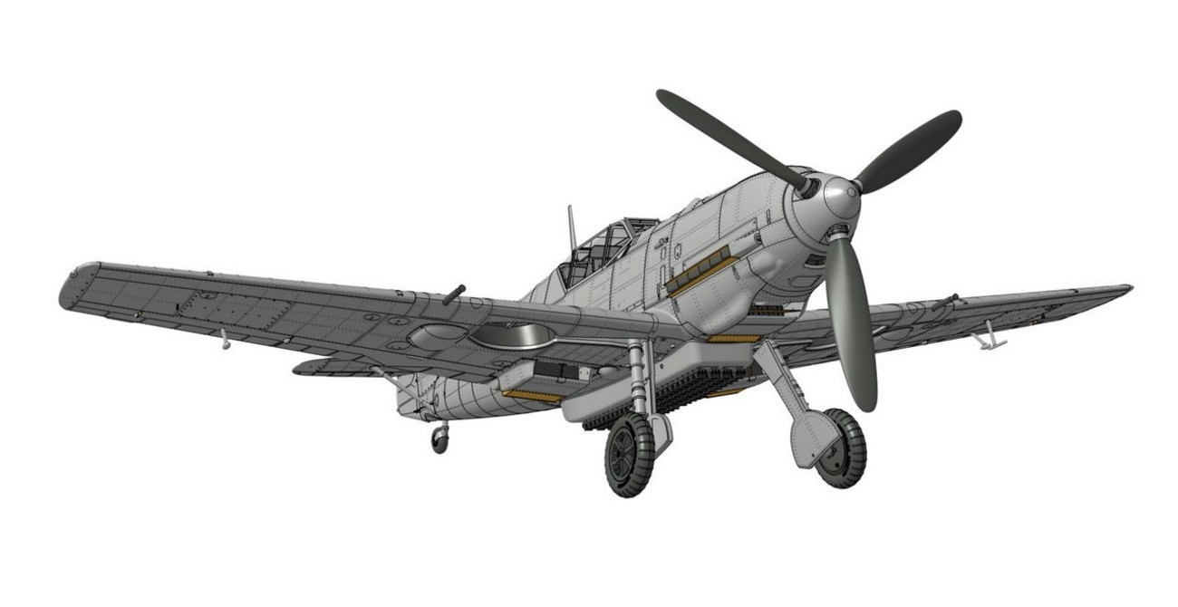 Bf 109 E-7 Weapons Load