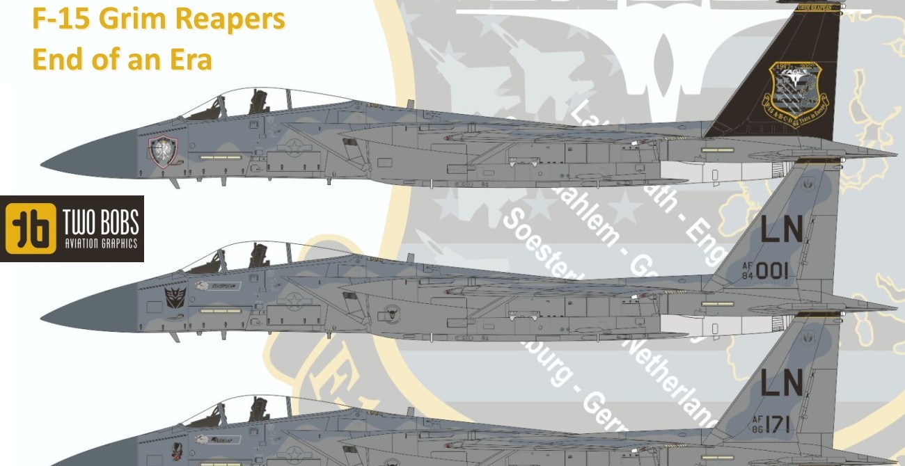 Decals: Grim Reapers F-15C End Of An Era