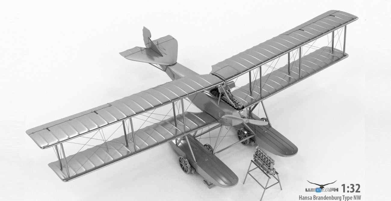 Hansa Brandenburg Type NW Final Renders