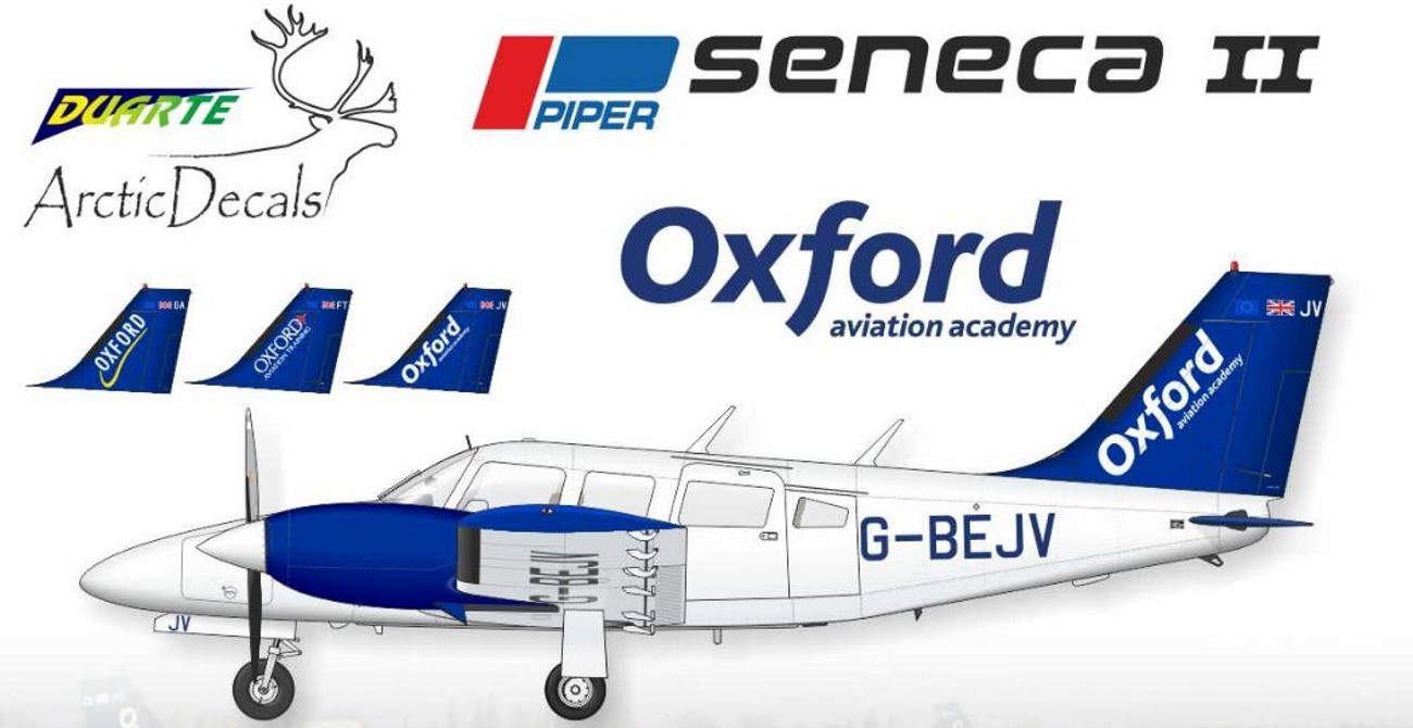 Piper Seneca II Oxford Aviation New Version