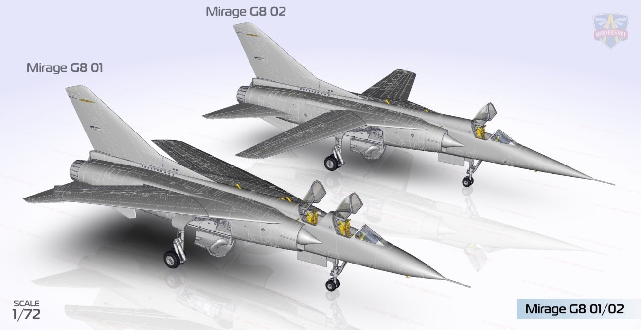 Swing Wing Mirage Renders