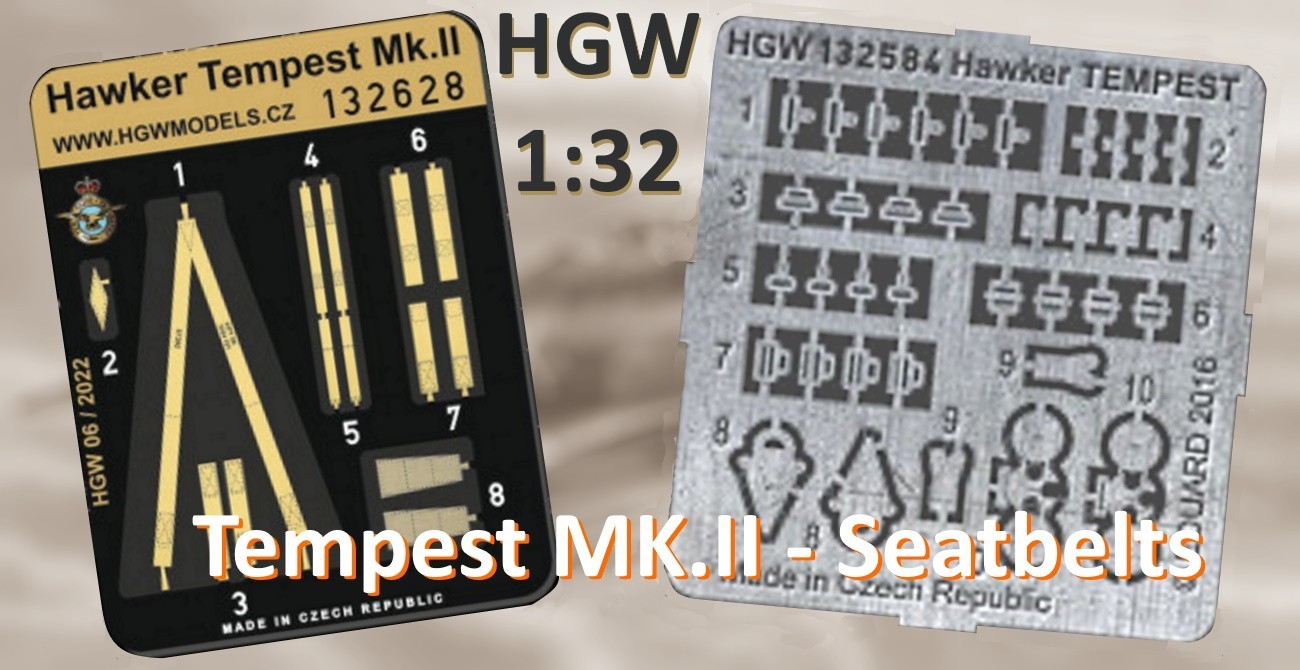 Tempest Mk.II Seat Belts