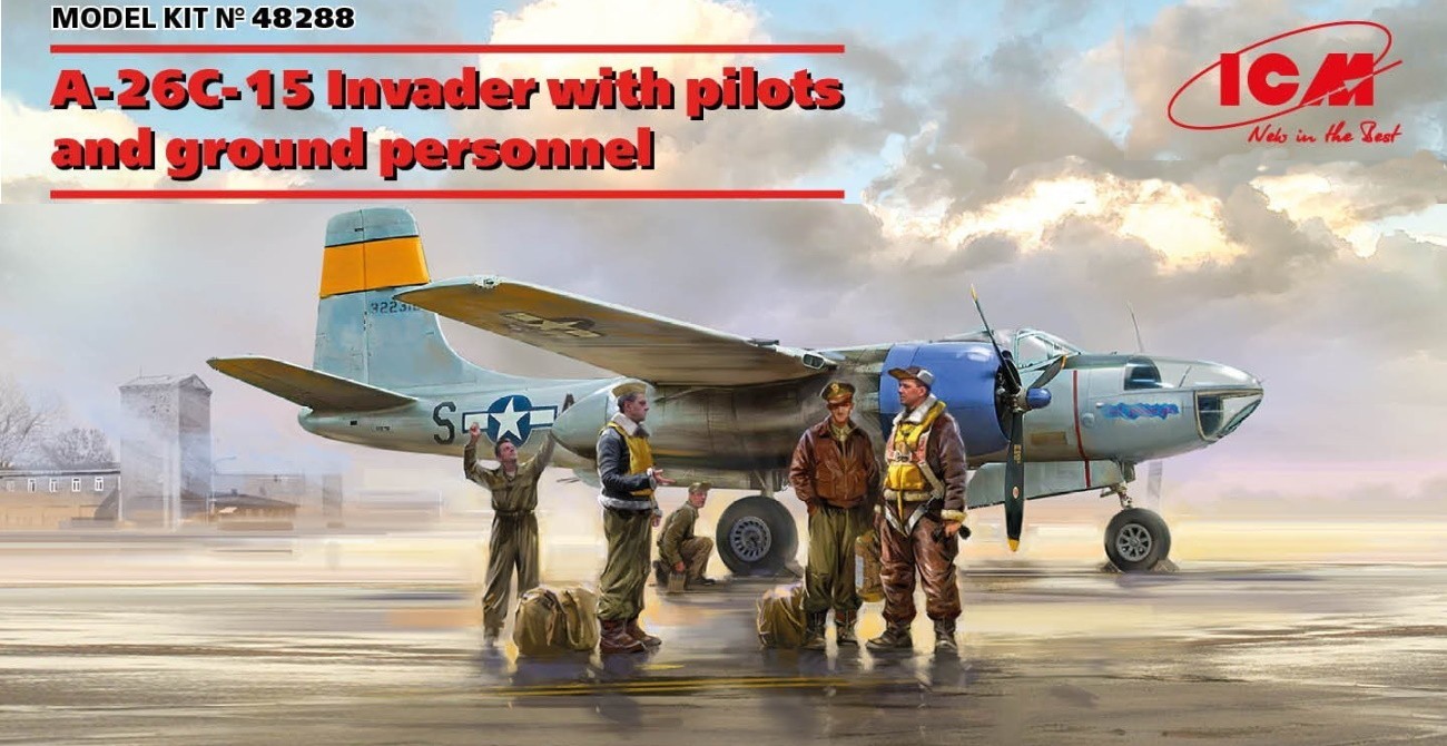 Invader With Pilots & Ground Crew Out Soon