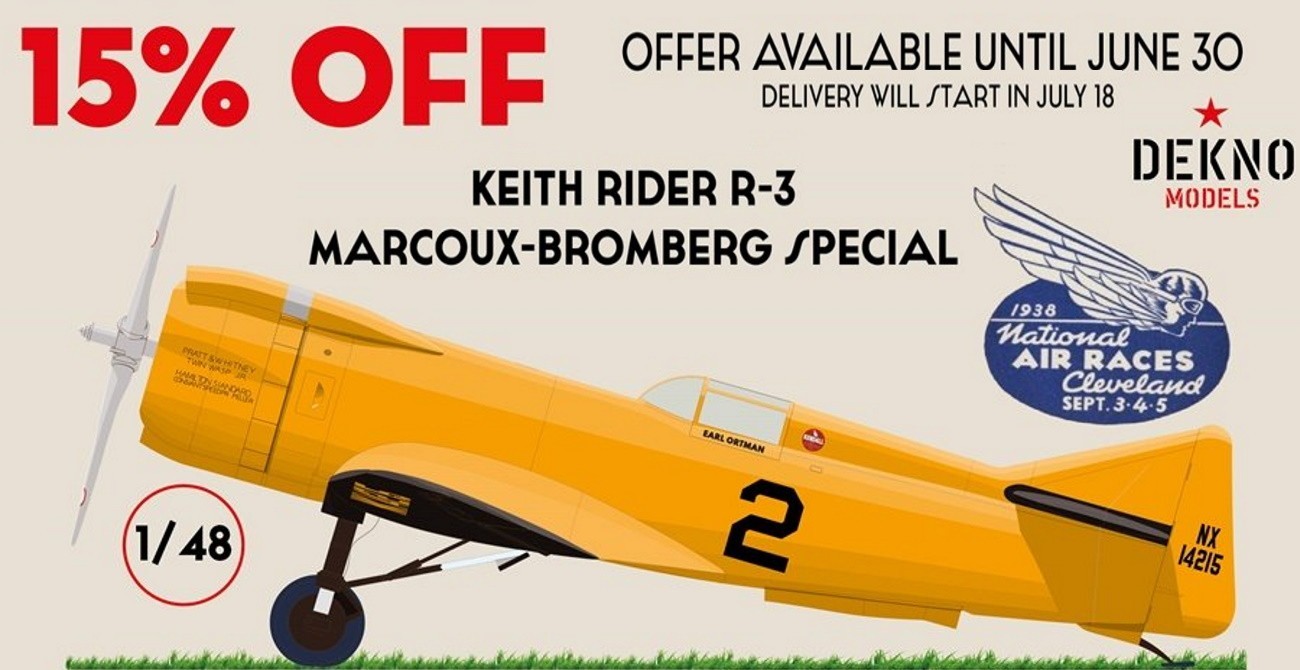KR R-3 Marcoux-Bromberg Special Pre-Orders