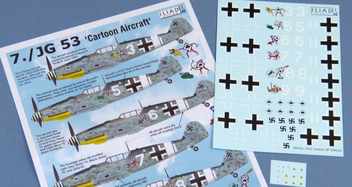 JG 53 'cartoon' Bf 109G-6s