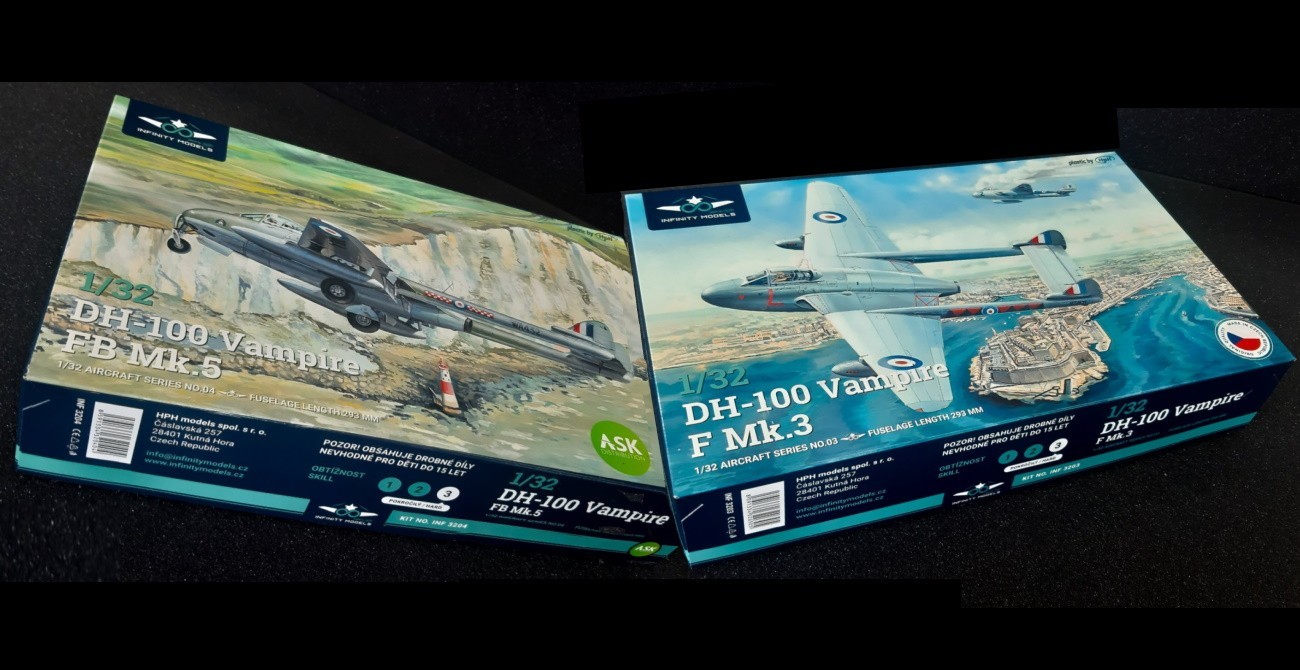 DH.100 Vampire Box Contents