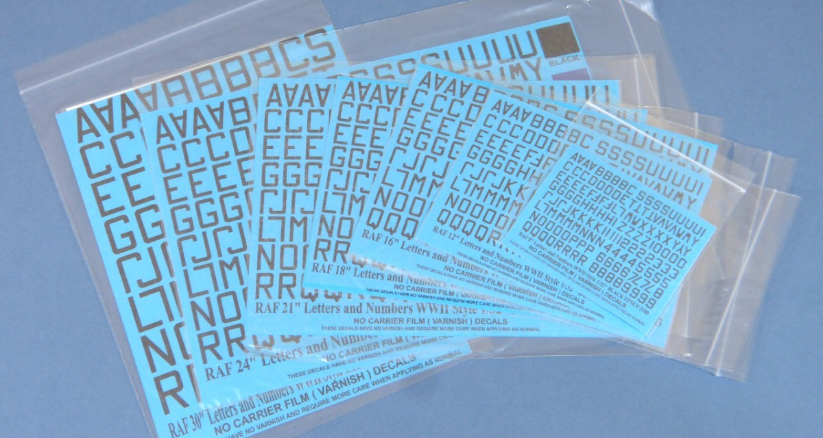 No Carrier Film Decals
