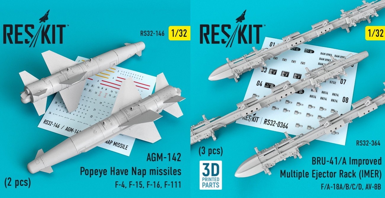 Missile, MER, IMER, and Fuel Tank Sets Released