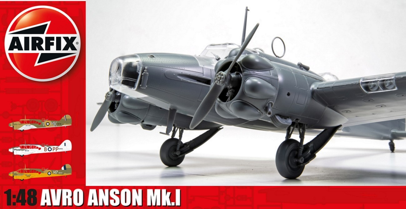 Anson Mk.I Sprues & Test Build