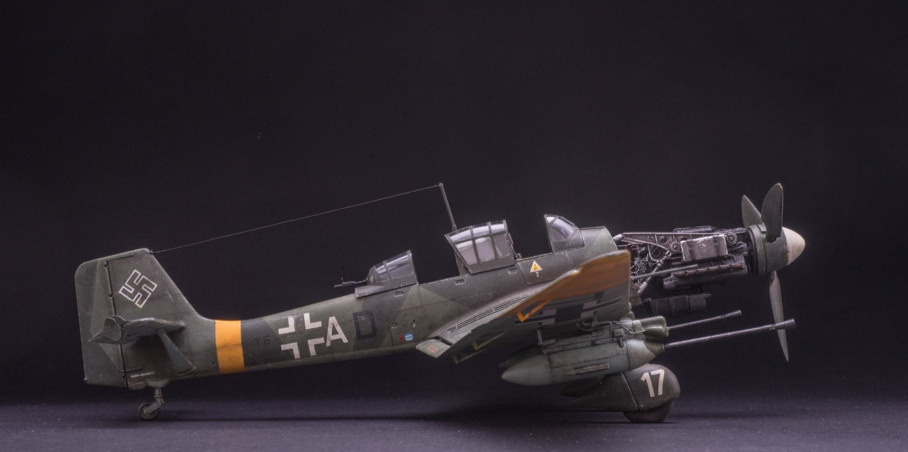 WWII German Ju-87G2 Stuka Kanonevogel by Jenson Ying