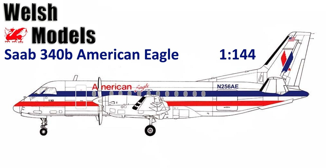 American Eagle Saab 340b Released